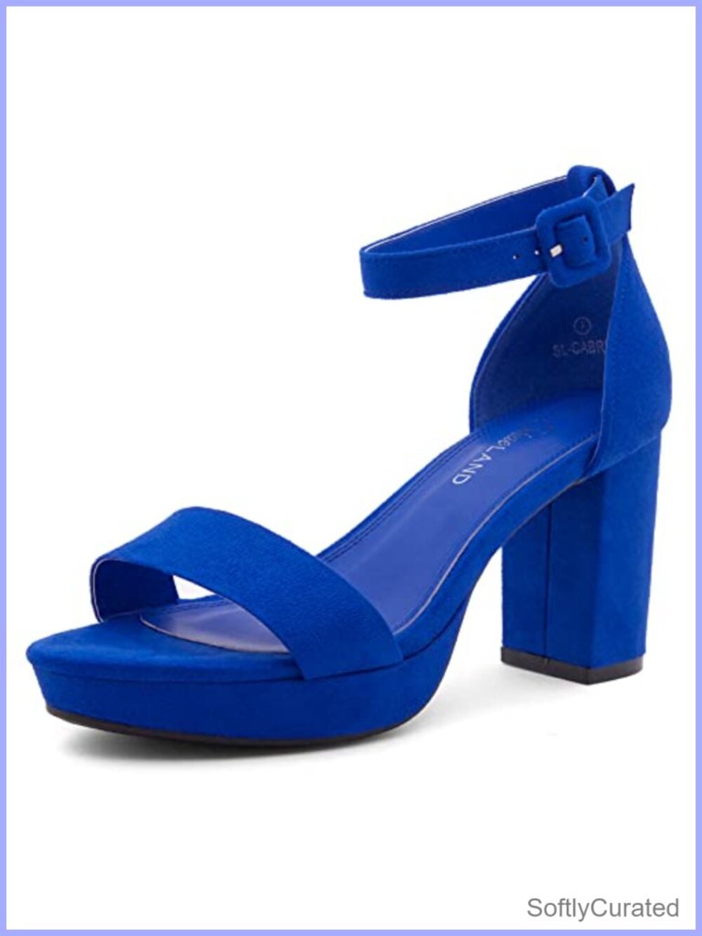 Platform Heels Chunky Block Ankle Strap Open Toe Strappy Sandals